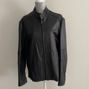 Men Kenneth Cole leather jacket